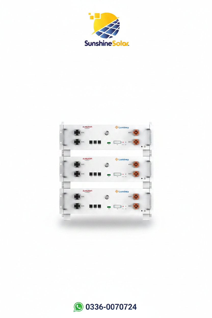Luminey Atrix-5 5kWh LiFePO4 Rack Battery