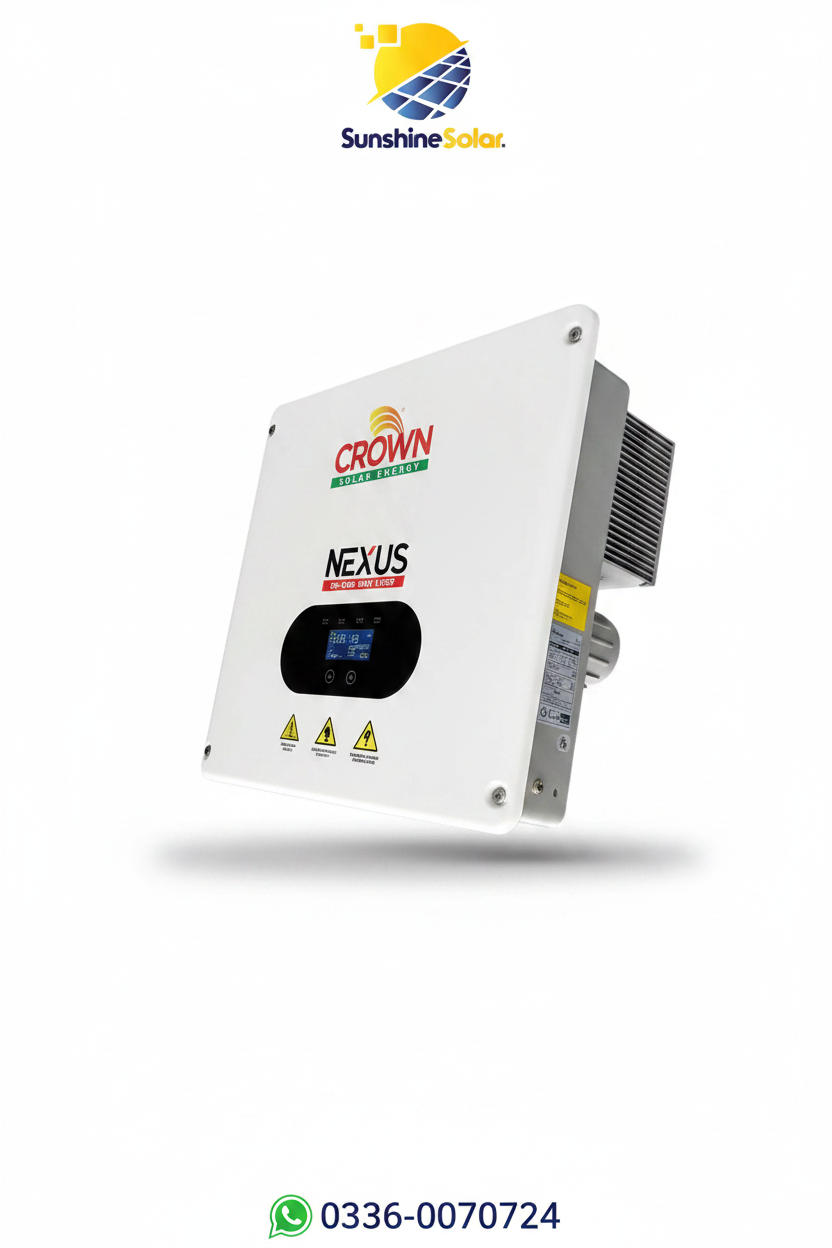 Crown Nexus 8KW On-Grid Solar Inverter