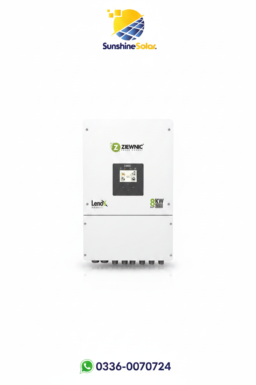 Ziewnic Lenox 3.0 PV10500 8KW Hybrid Solar Inverter