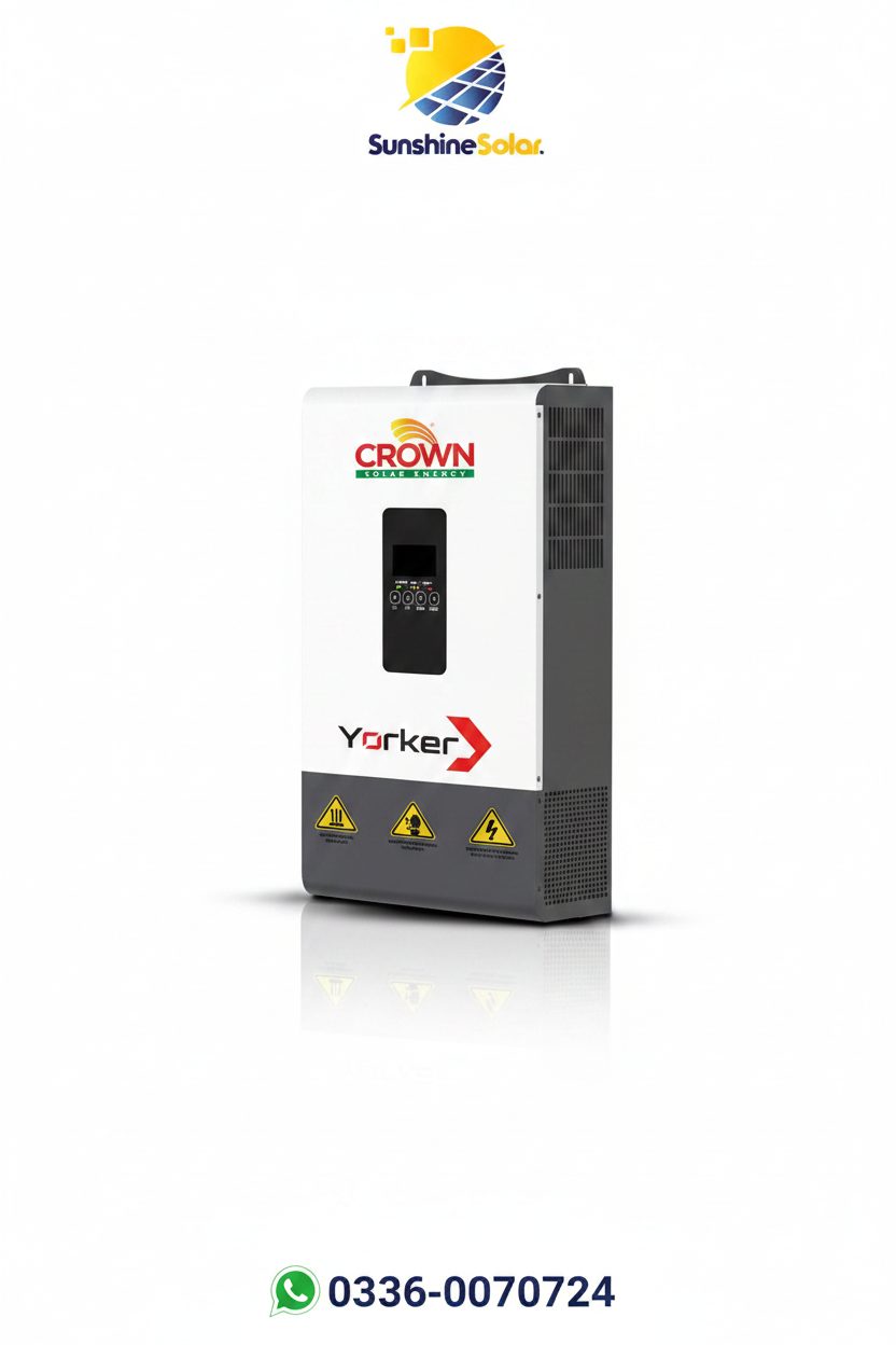 Crown Yorker 5KW Single Phase Hybrid Solar Inverter 48V