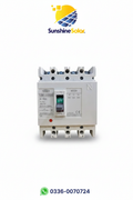 Tomzn AC MCCB Breaker 4-Pole 150A with Sunshine Solar Logo