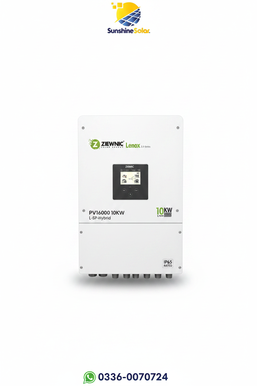 Ziewnic Lenox 3.0 PV16000 10KW Hybrid Solar Inverter
