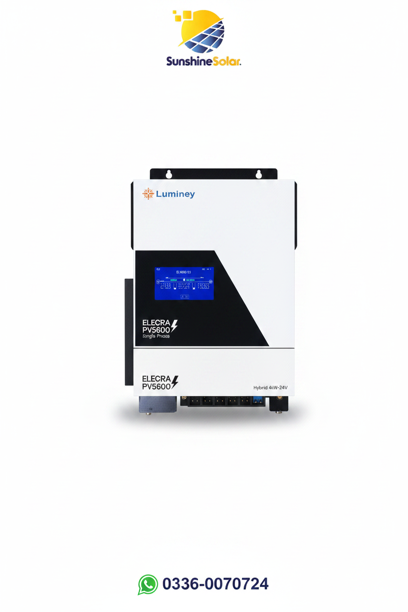 Luminey Elecra PV5600 4kW 24V Hybrid Solar Inverter